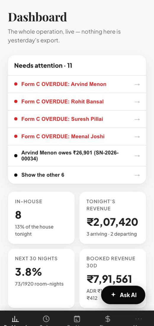 Manager app